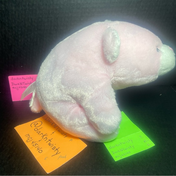 Gund Baby Pink Snuffles approx 10” PRICE FIRM NO DISCOUNTS THANK YOU - Picture 7 of 16